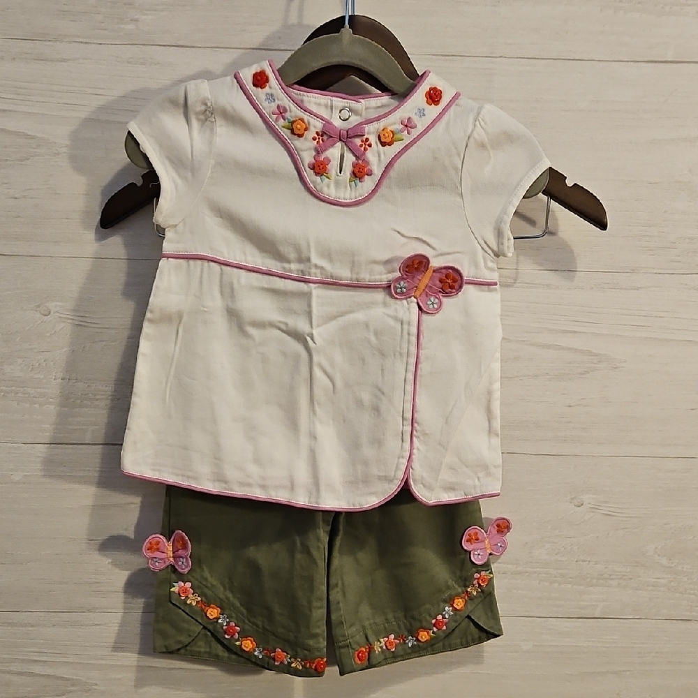 Gymboree Olive Green Toddler Shorts